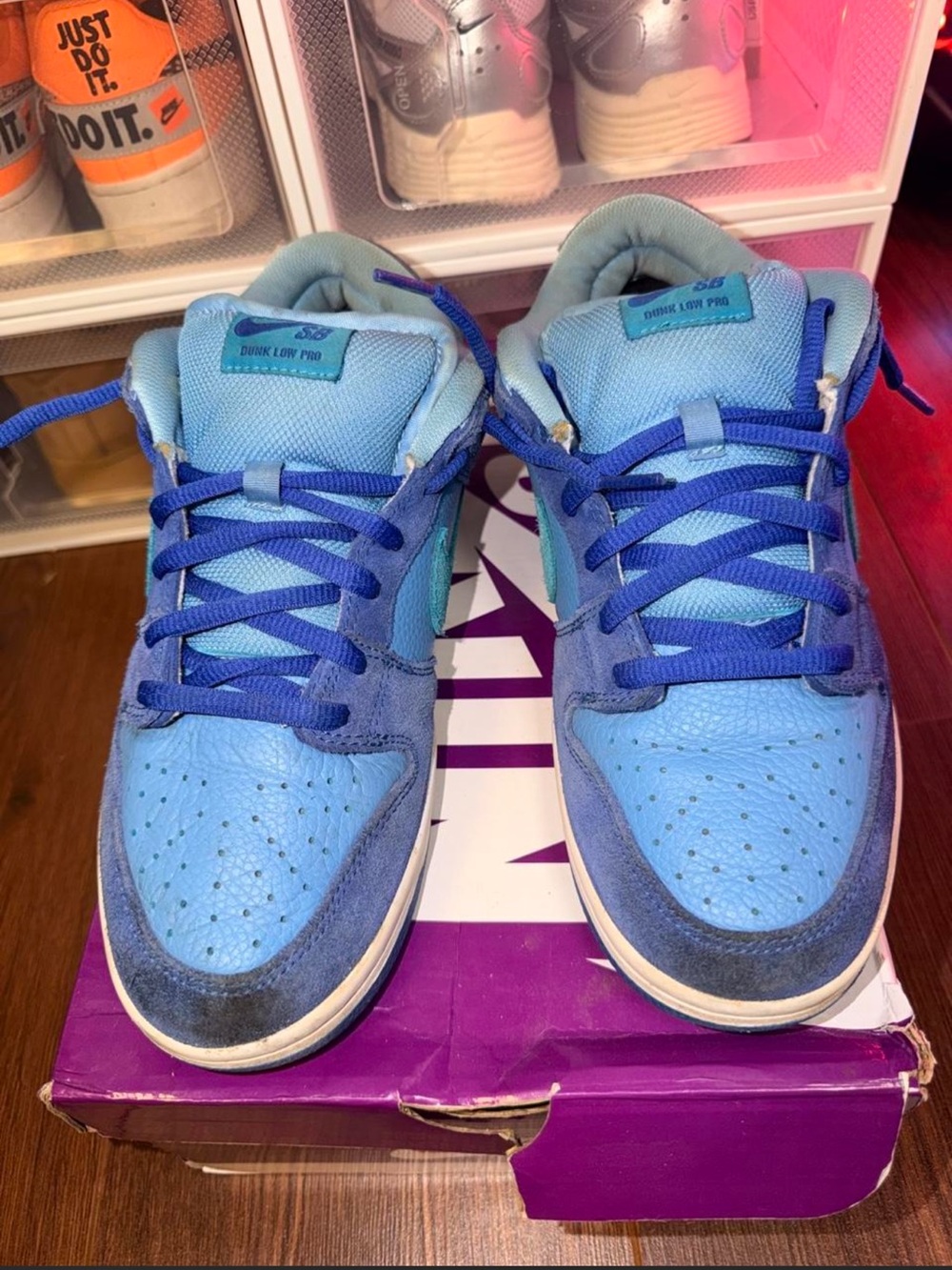 Nike Dunk Low Pro SB Fruity Pack - Blue Raspberry
